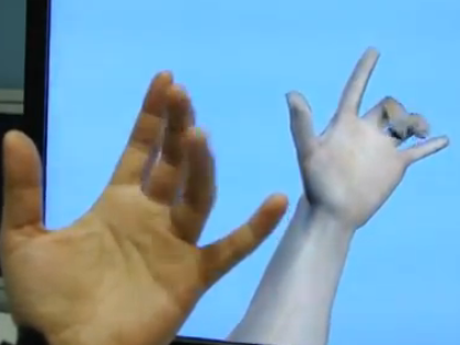 Volgen 3D gebaren de touchscreens op?