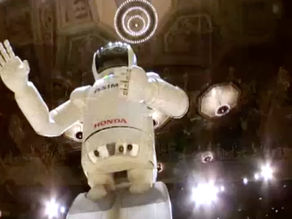 Asimo dirigeert het Detroit Symphony Orchestra