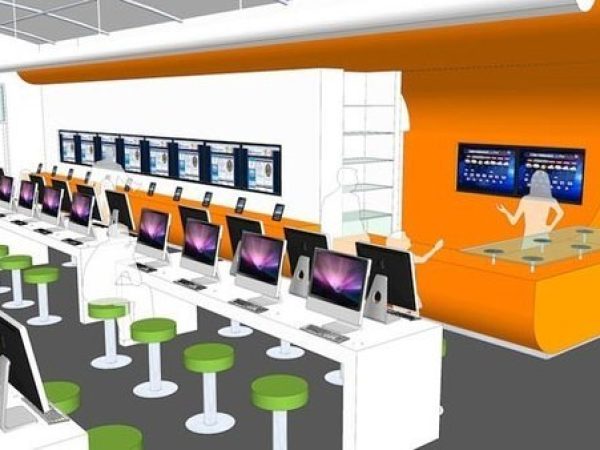 Bibliotheek zonder boeken