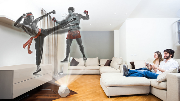 Holografische projecties in je huiskamer