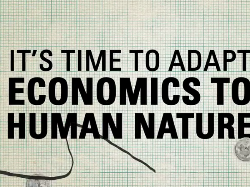 Adapt economics to human nature