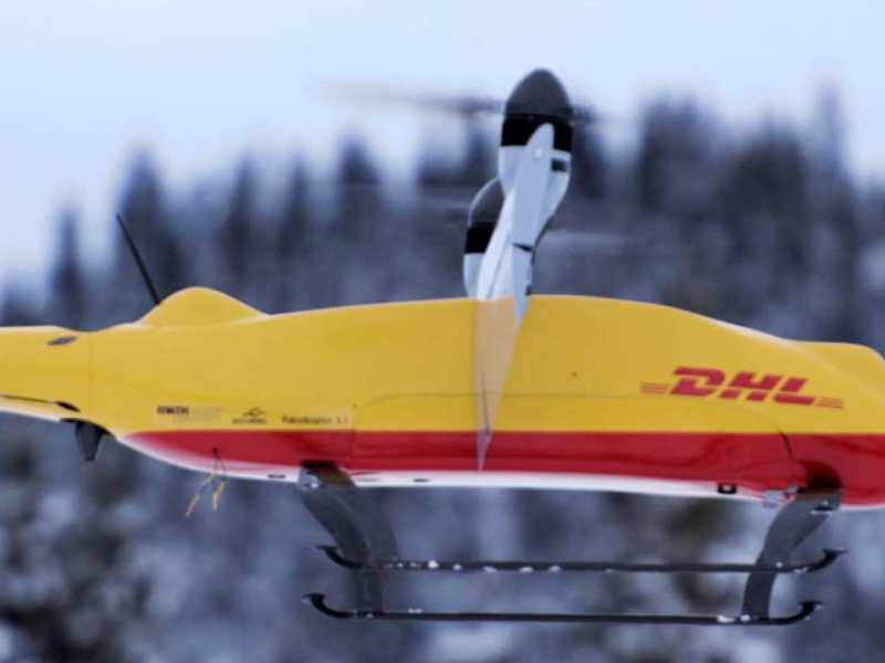 De evolutie van de DHL pakket drone