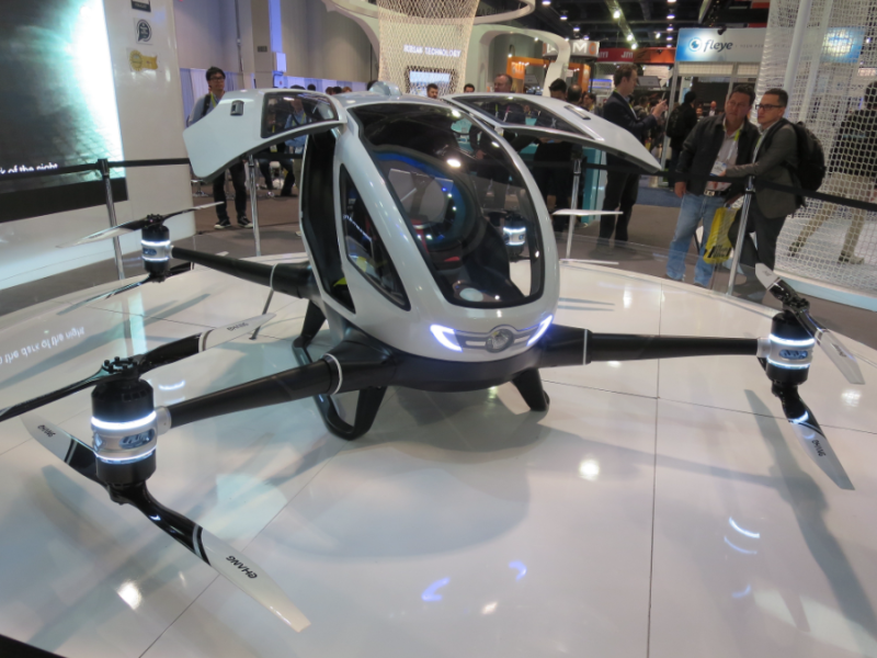 Test met autonoom personen drone gestart