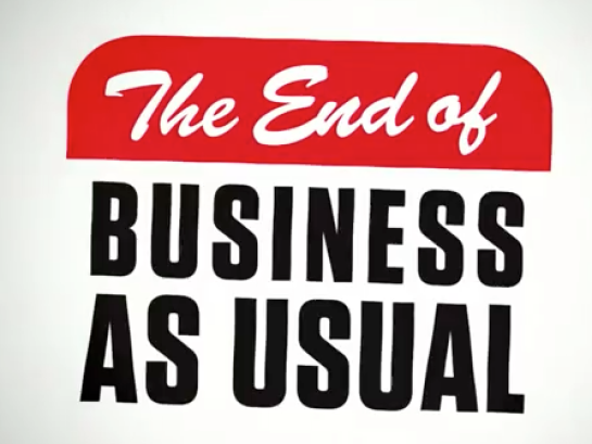 Tijd voor business as unusual