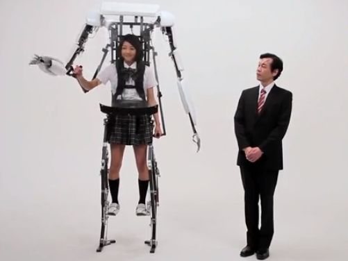 Exoskeleton voor de Japanse consument