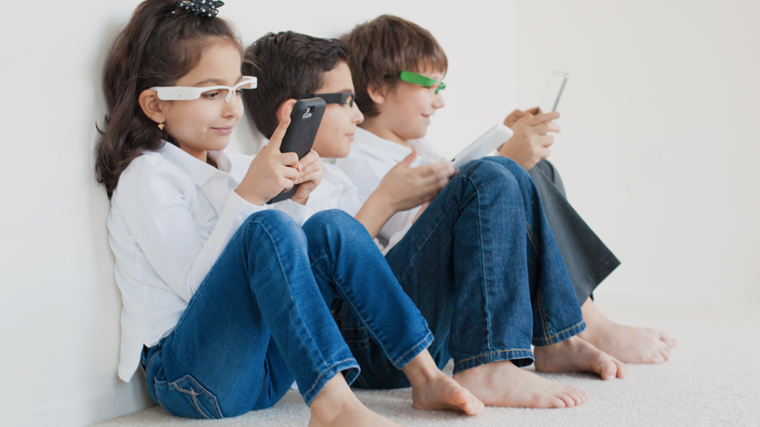 Gadget let op houding kinderen