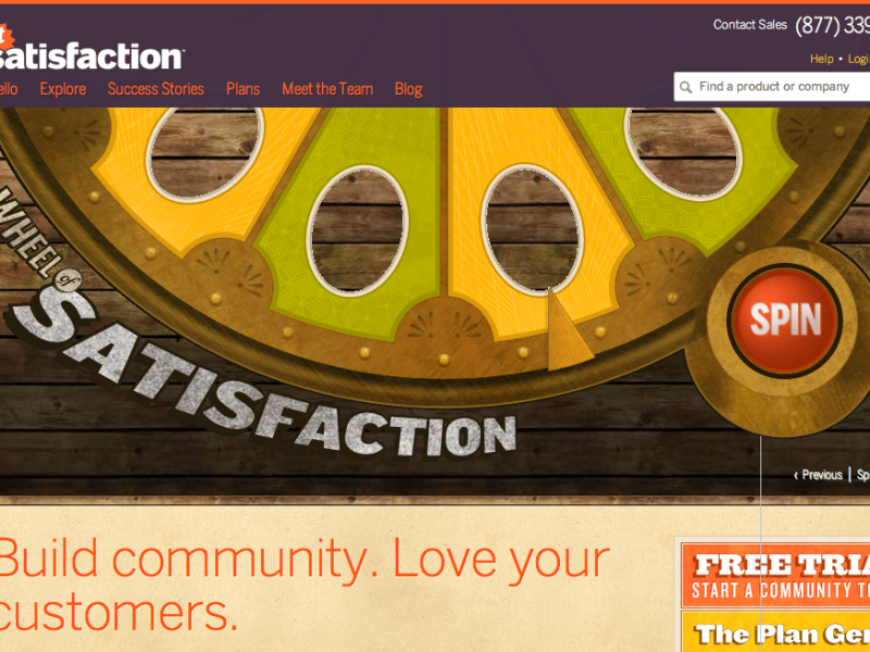 Get Satisfaction: dialoog klant en organisatie