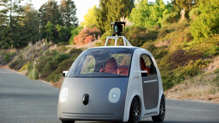 Google's prototype autonomous car