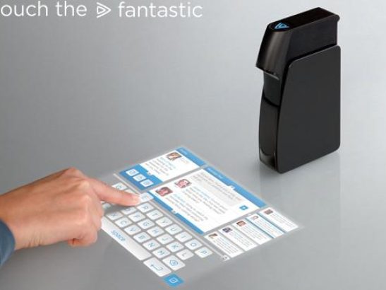 Interactief met het 'holographic laser' project
