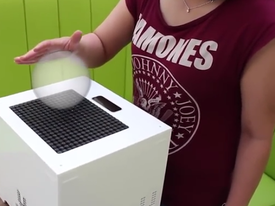 Hologrammen worden tastbaar