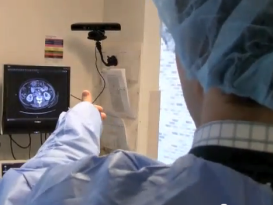 Kinect in de operatiekamer