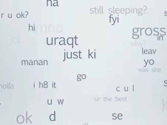Het laatste sms'je