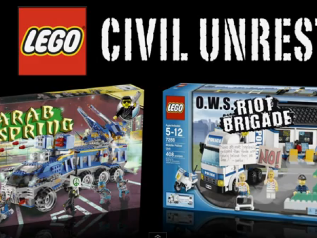 LOL: Occupy Wall Street lego set