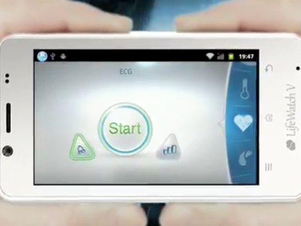 LifeWatch: smartphone kan gezondheid monitoren