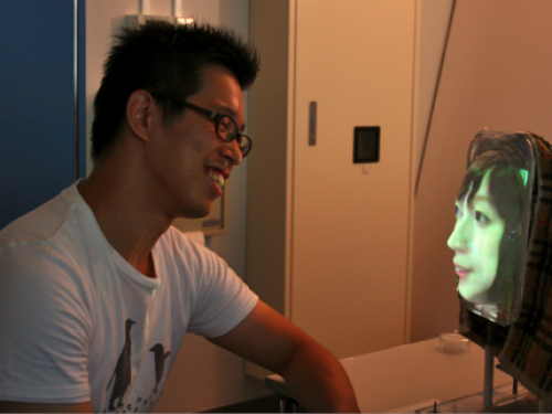 3D videobellen met LiveMask