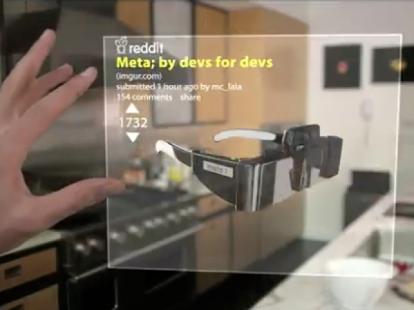 Meta, stap verder dan Google Glasses