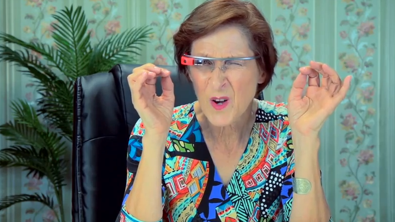 Ouderen reageren op Google Glass