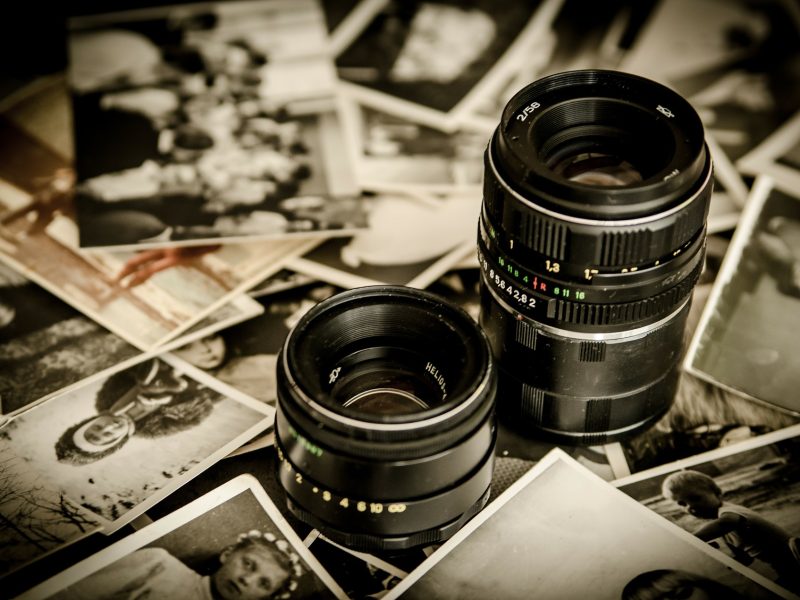 Tentoonstelling van foto's met slimme autocamera