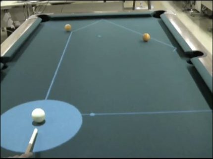 Pool biljart robot en augmented reality