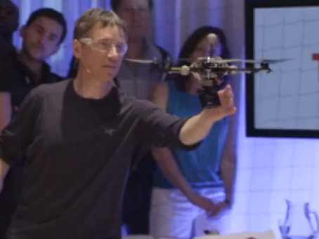 Quadcopters besturen met Kinect