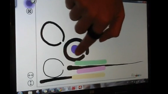 Ringbow, visie op interactie met touchscreens