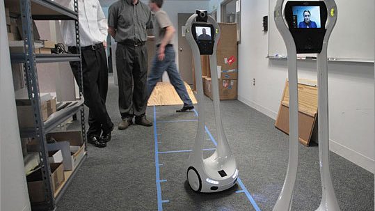 Manage by roboting around