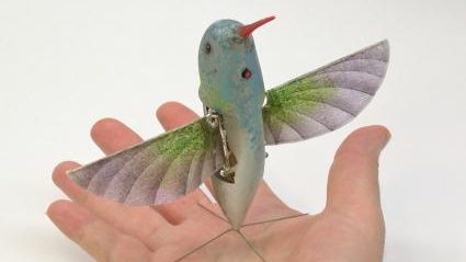 Vogel als spionage robot