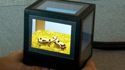 pCubee, 3D interactive display