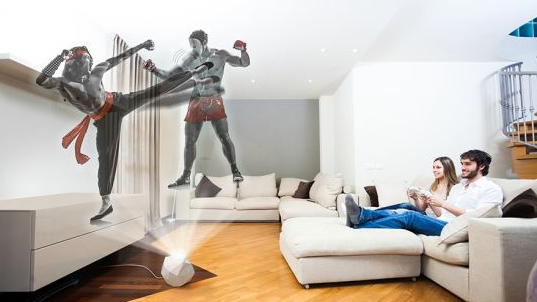 Hologram projection becomes reality?