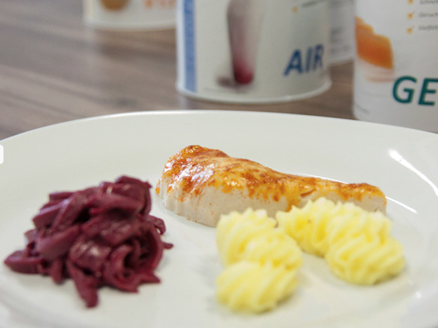 Printing food for elderly