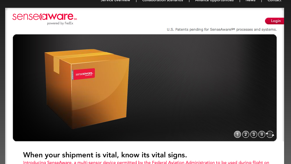 Senseaware: postpakket realtime volgen