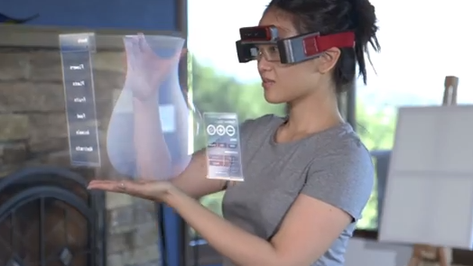 SpaceGlasses, de ultieme augmented reality bril?