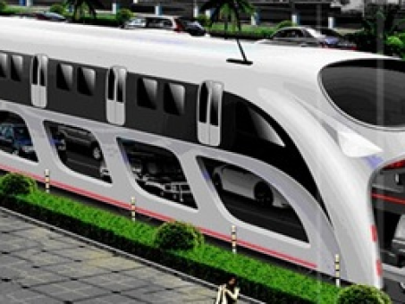 De mega bus voor China voor de toekomst