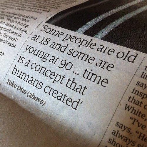 time created by humans