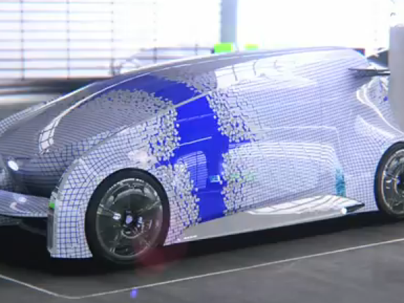 Toyota's auto van de toekomst