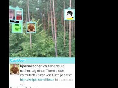 TwittARound: Twitter 'meets' augmented reality