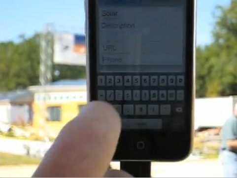Wheremark, augmented reality voor de Iphone