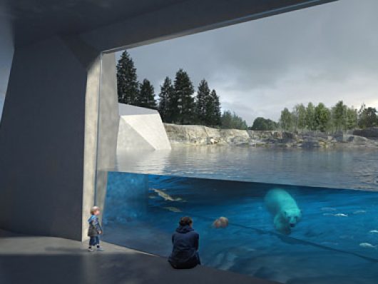 Futuristische dierentuin voor Helsinki